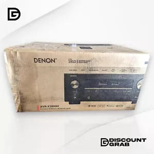 Denon AVR-X3800H 9.4-Channel Home Theater AV Receiver 8K Ultra HD - Picture 1 of 4
