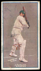 Sniders & Abrahams - 'Cricketers in Action' (c1906) - J. Darling (S. Australia) - Picture 1 of 2
