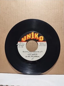 Tejano Tex/Mex 45 Los Unikos de Mel Villarreal La Cumbia Del Diablo UN 130 VG+ - Picture 1 of 4