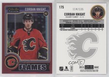 2014-15 O-Pee-Chee Platinum Red Prism /135 Corban Knight #175 Rookie RC