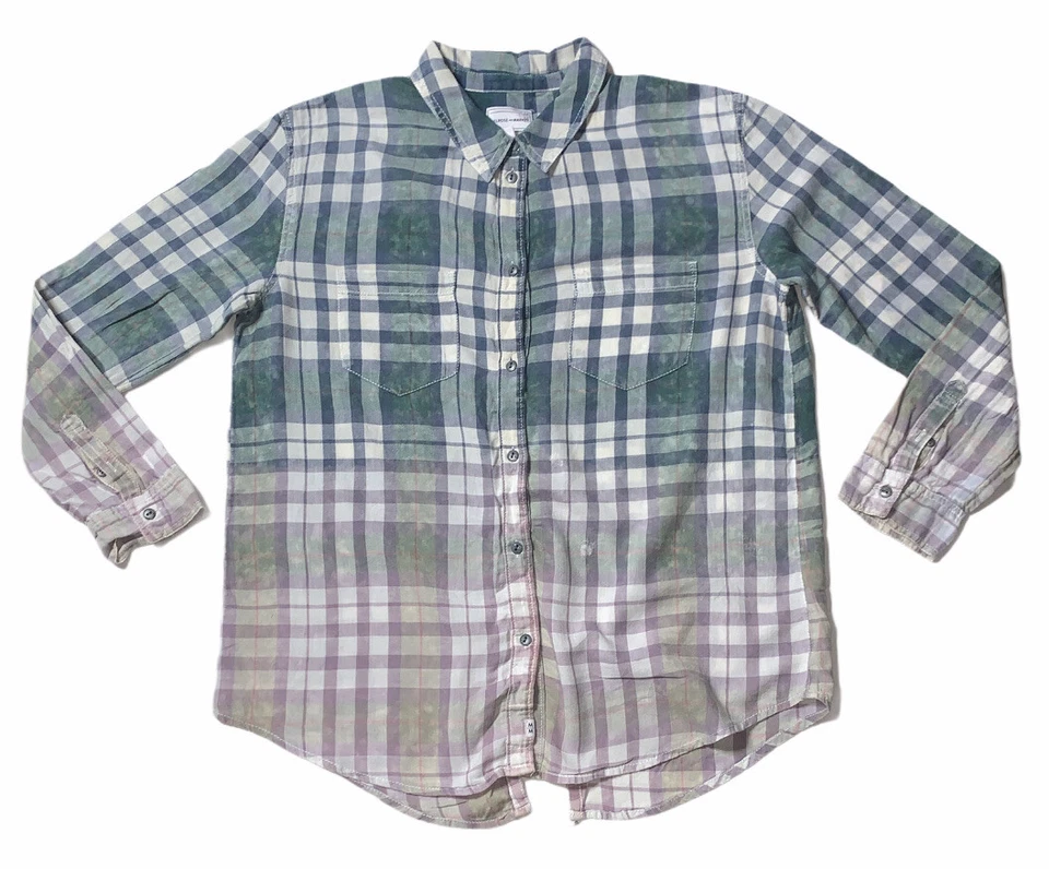 Usada - Camisa a Cuadros Frontales Melrose and Market Botón Mujer (Talla M) Foto 1 de 4