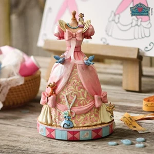 Walt Disney Jim Shore Vestito di Cenerentola Cinderella Carillon 6016340 - Foto 1 di 3