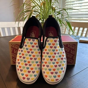 Mujer Vans Asher Corazones Multicolor - Con Caja Nuevo - Imagen 1 de 6