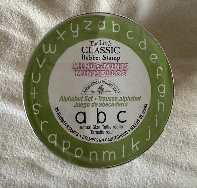 Набор марок АЛФАВИТ в нижнем регистре - для скрапбукинга и изготовления открыток *Hampton Art" - Изображение 1 из 3