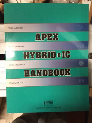 Data Book = Apex Microtechnology Corp Semiconductor Hybrid and IC Handbook 1991 - Imagem 1 de 4