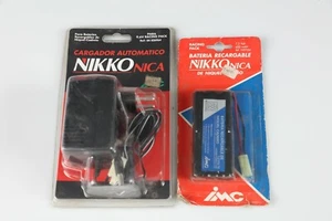 Nikko Vintage Charger and battery NIKKOnica 7.2V NIP NIB - Picture 1 of 3
