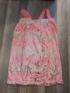 NWT Justice Girls Bath Wrap Pink Adjustable Straps Fits Size 8- 14  (100) - Picture 1 of 3