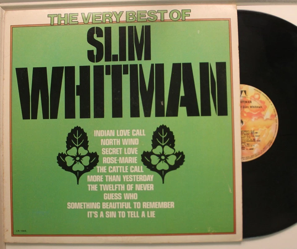 Slim Whitman Lp The Very Best Of On Ua - Vg - Image 1 of 1