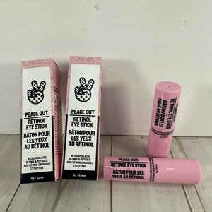 2X PEACE OUT RETINOL AUGENSTIFTE GEKAPSELT RETINOL 0,14 OZ NEU IM KARTON ✅ - Bild 1 von 4