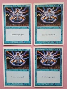 Magic the Gathering MTG 7th Edition COUNTERSPELL X 4 C LP/EX 2001 Nice!! - Bild 1 von 4