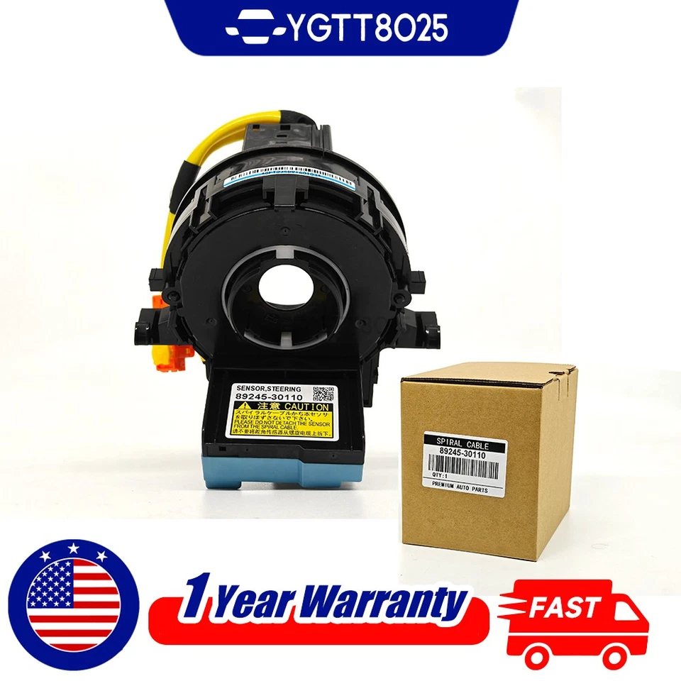 Muelle de reloj para TOYOTA 4RUNNER 2010-2016 con sensor de ángulo de dirección 89245-30110 Foto 1 de 4