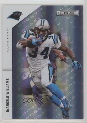 2011 Panini Rookies & Stars Longevity Parallel Platinum /25 DeAngelo Williams - Image 1 of 2