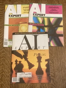 (3) Vintage 1989 & 1999 AI Magazine Lot *RARE* - Photo 1/5