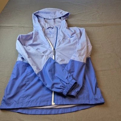Chaqueta Swiss Alps para mujer XL con capucha cortavientos mangas largas bolsillos azul Foto 1 de 4