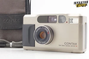 ⏯️All Works [MINT] Contax T2 Titan Silver 35mm Point Shoot Film Camera From JAPAN - Bild 1 von 16