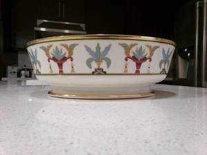 LENOX TOSCA OVAL SERVING BOWL - Picture 1 of 3