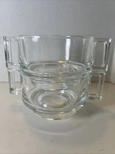 (2) JOE COLOMBO MCM Glas SUPPENSCHALEN mit Griffen - ITALIEN Vintage - Bild 1 von 8