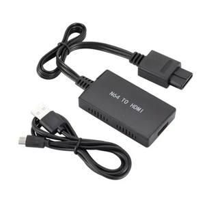 N64 To HDMI Converter Adapter HD Cable For Nintendo Gamecube NES SNES N64 Series - Picture 1 of 12