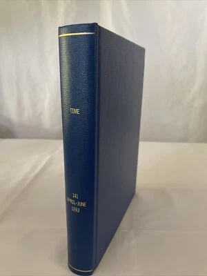 1993 April-June, TIME Magazine #141 Bound Volume (BM147) - Image 1 of 4