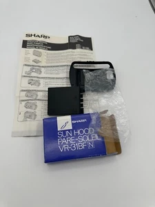 SHARP VIEWCAM SUN HOOD VR-31BF N Open Box, Never Used Excellent Condition - Picture 1 of 5