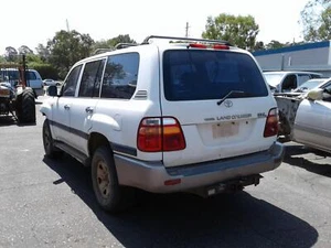 TOYOTA LANDCRUISER 100 SERIES 01/1998-10/2007 SUN VISOR LEFT SIDE GREY VINYL - Picture 1 of 12