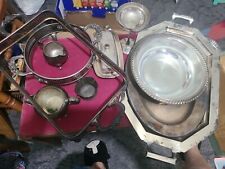 10 Pieces Of Silver Plated Items