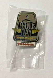 2014 Indianapolis 500 Legends Day Mario Andretti Collector Hat/ Lapel Pin - Picture 1 of 2