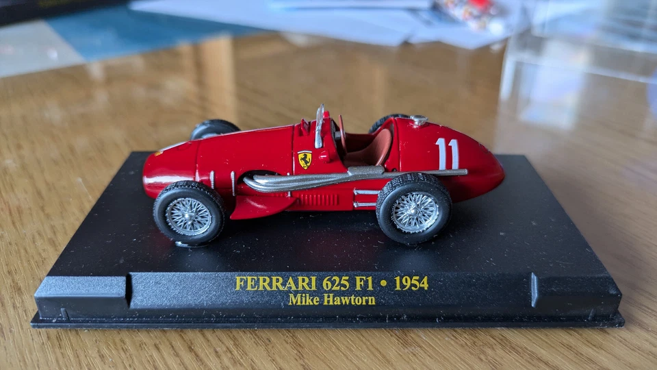 Ferrari 625 F1 #11 Hawthorn 2nd Silverstone GP 1954 1/43 Altaya - Immagine 1 di 1