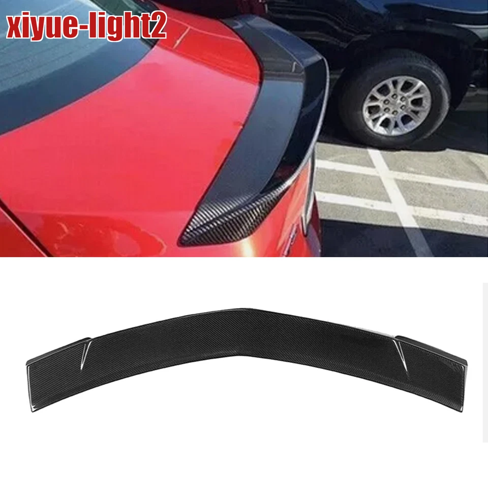 Carbon Black Rear Trunk Spoiler Wing Lip For Cadillac CTS Sedan 4 Door 2008-2013 Foto 1 de 4