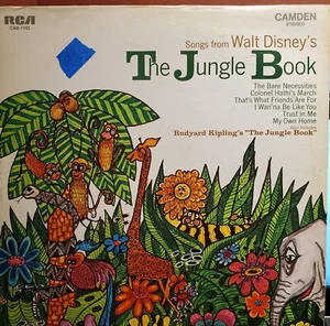 RARE -  The Jungle Book by WALT DISNEY Vinyl, Album, 1968 - Imagen 1 de 7