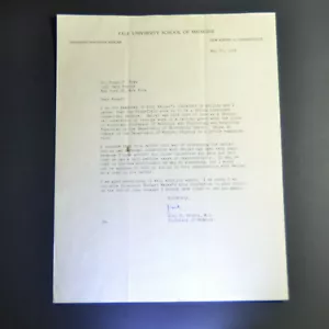 John Punnett Peters, (d.1955), Scientist and Famous Yale Professor, Signed ALS - Picture 1 of 2
