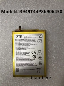 Li3949T44P8h906450 Batterie d'origine neuve F ZTE Blade 20 Smart V1050/V Smart V2050 - Photo 1 sur 1