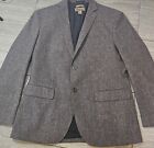 Men's Blue Pronto Uomo Blazer Sportscoat Suit Jacket Euc Large, Wool Polyster...