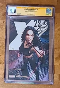 X-23 Deadly Regenesis #1 CGC SS 9.8 Da Silva Trade Variant /400 COA Wolverine - Picture 1 of 7