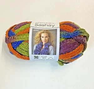 Red Heart Boutique DISCO 1950 Sashay, Ruffle Super Bulky Yarn 6 Sparkle. - Picture 1 of 4