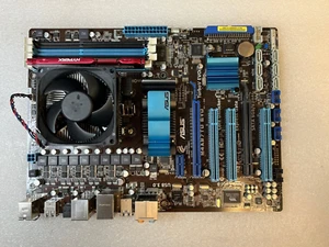 Asus M4AB7TD Motherboard with Phenom II X4 and 4GB DDR3 RAM - Zdjęcie 1 z 5