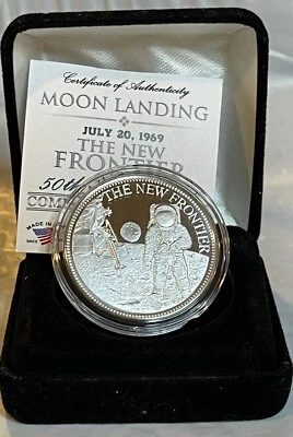 MOON LANDINGJULY 20, 1969THE NEWFRONTIER50th Anniversary - Image 1 of 2