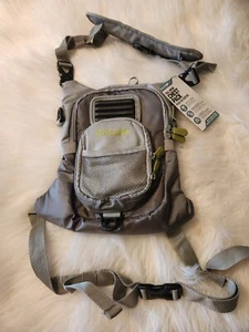 Allen Company Fall River Fly Fishing Chest Pack - Gray   89 - Picture 1 of 8