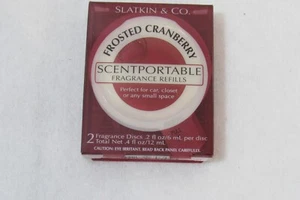 Slatkin & Co Scentportable Frosted Cranberry Refill Disk - Picture 1 of 6