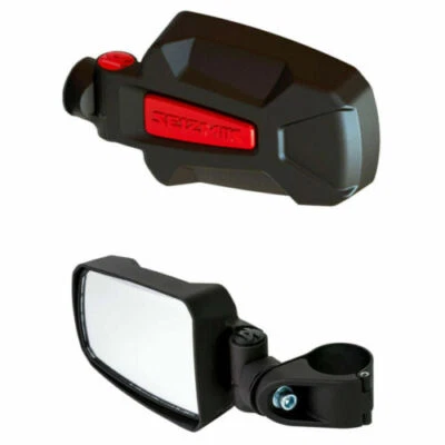 Espejos retrovisores laterales plegables Polaris General XP 1000 Seizmik Pursuit rojo Foto 1 de 4