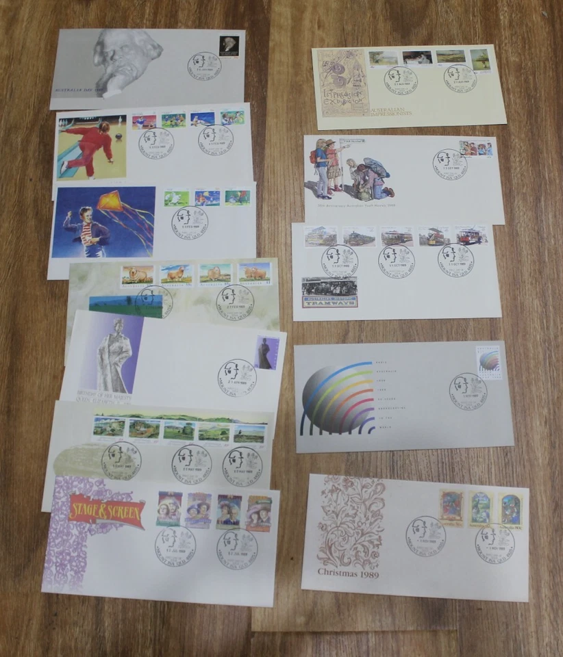 1991 FDC COLL 14 - INSECTS, PHOTOGRAPHY,SPORT, AAT,BIRDS , ALBANY PMK MT ISA - Image 1 of 1