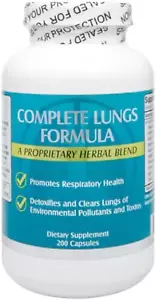 Clear Lung Proprietary Herbal Detox Blend Formula (200 Capsules) - Picture 1 of 12