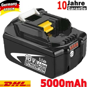 5AH 18V  BL1850B Akku Für Makita Lithium BL1860 BL1830 mit Led Anzeige - Bild 1 von 12