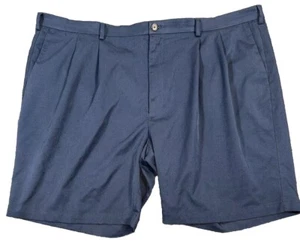 Pantaloncini Roundtree e Yorke vestibilità classica uomo 50 blu navy abito casual - Foto 1 di 4