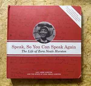 SPEAK, SO YOU CAN SPEAK AGAIN: Life of Zora Neale Hurston | 2004 Hardcover + CD - Bild 1 von 19