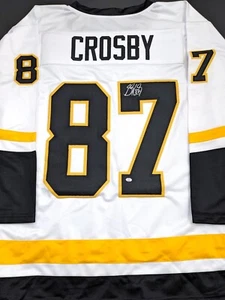 Sidney Crosby Pittsburgh Penguins Autographed Signed Jersey Size XL with COA - Picture 1 of 4