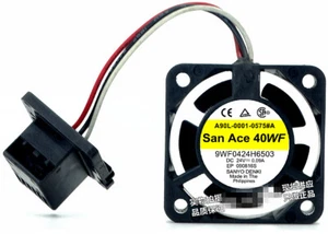 Sanyo A90L-0001-0575 Fanuc Kühlgebläse 9WF0424H6503 24V 0,09A 40*40*20mm - Afbeelding 1 van 1