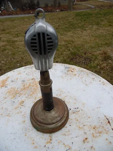 Vintage Turner Dynamic 9D, 6769, H1 Mic Microphone & Stand, untested, sold as is - Picture 1 of 12