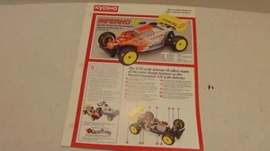 Kyosho Inferno 10 4WD Wandbild Poster - Bild 1 von 1