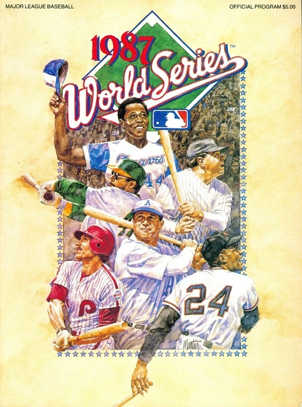 1987 World Series Program: Minnesota Twins vs. St. Louis Cardinals (Twins ed) - Image 1 of 1